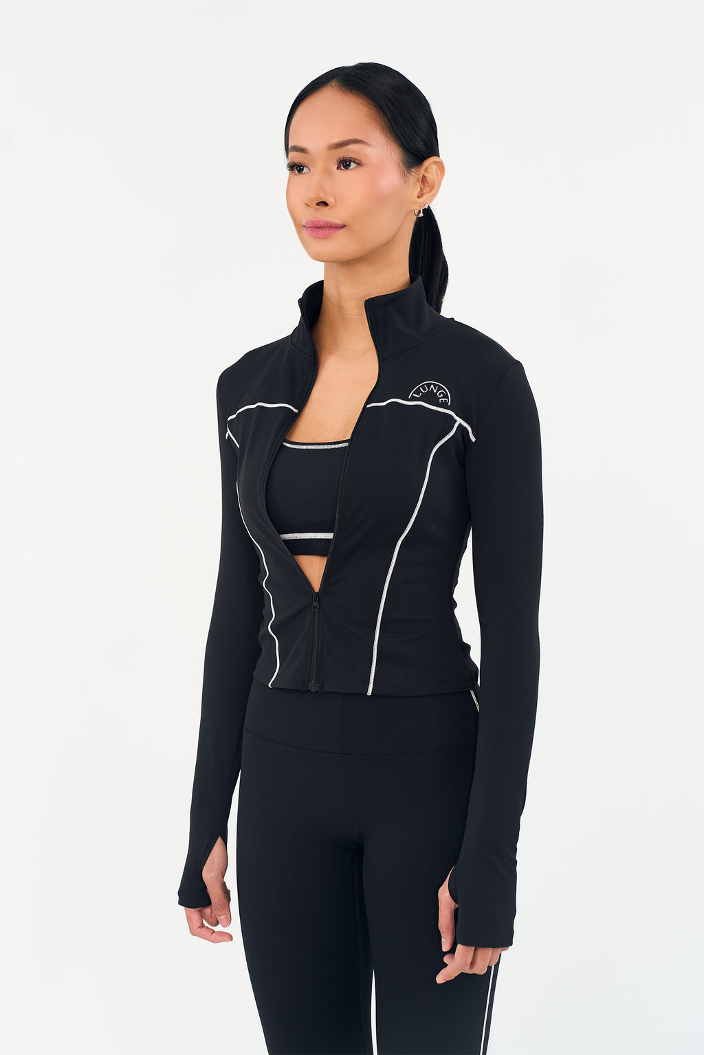 CoreSculpt Zip Jacket - Onyx