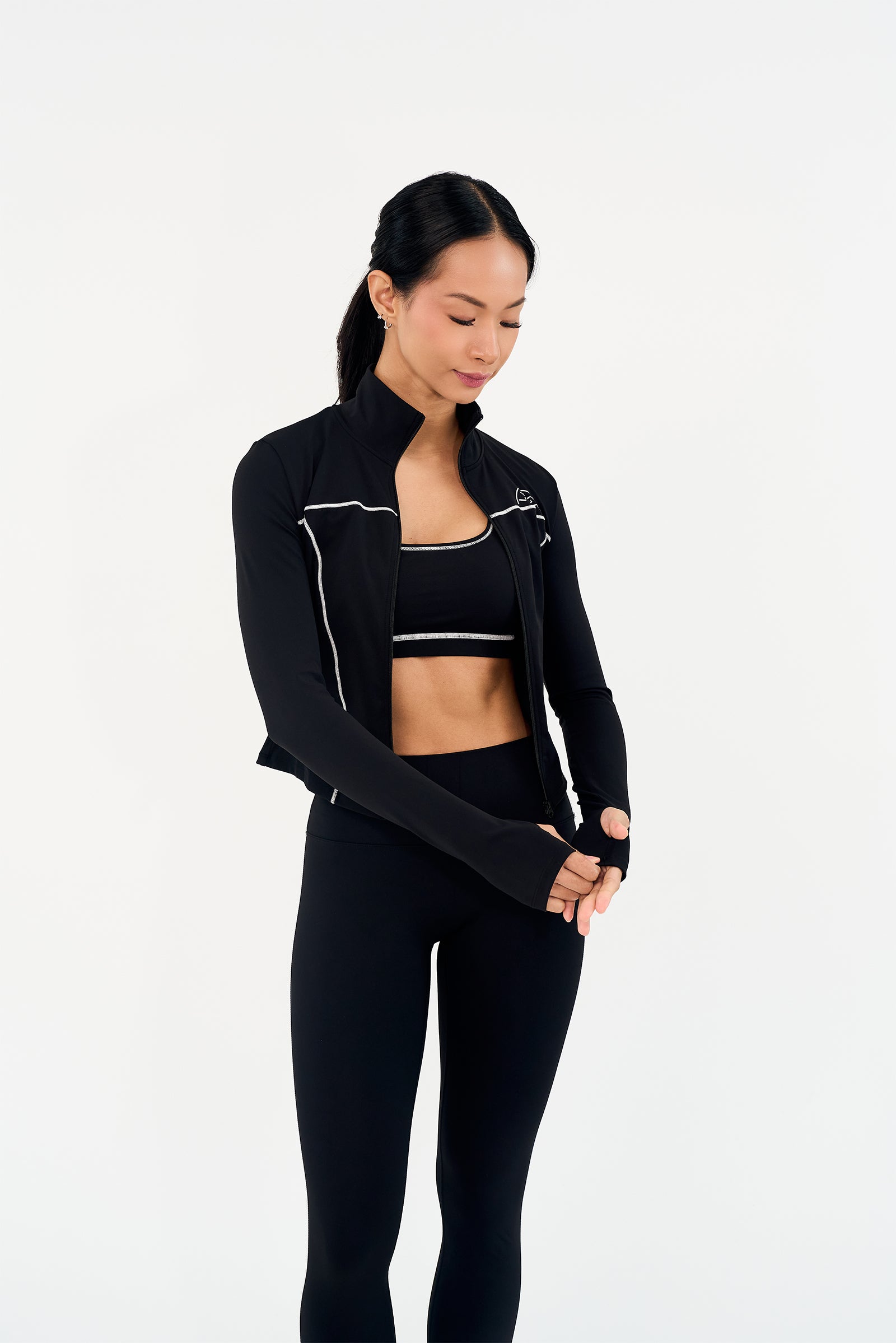 CoreSculpt Zip Jacket - Onyx